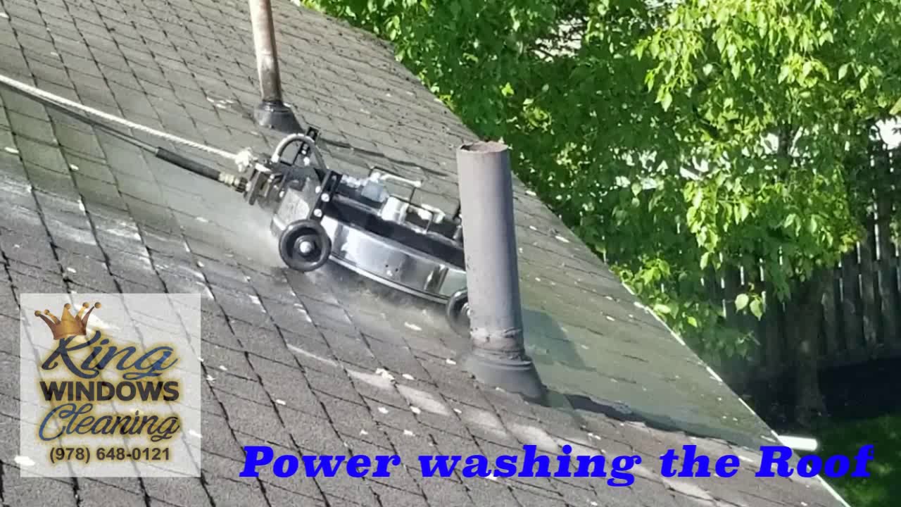 Roof Cleaning Lowell MA, YouTube