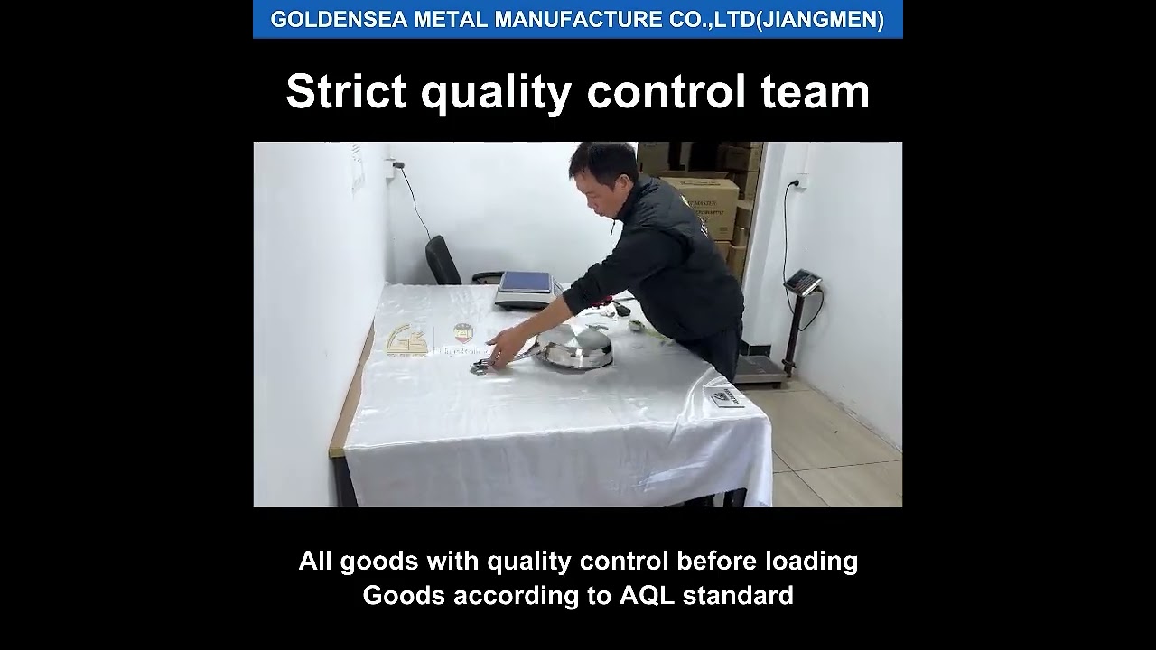 Tri-ply cookware quality control