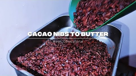 How We Make Cacao Butter by Hand | Filipino Bean-to-Bar Chocolate 🇵🇭🍫