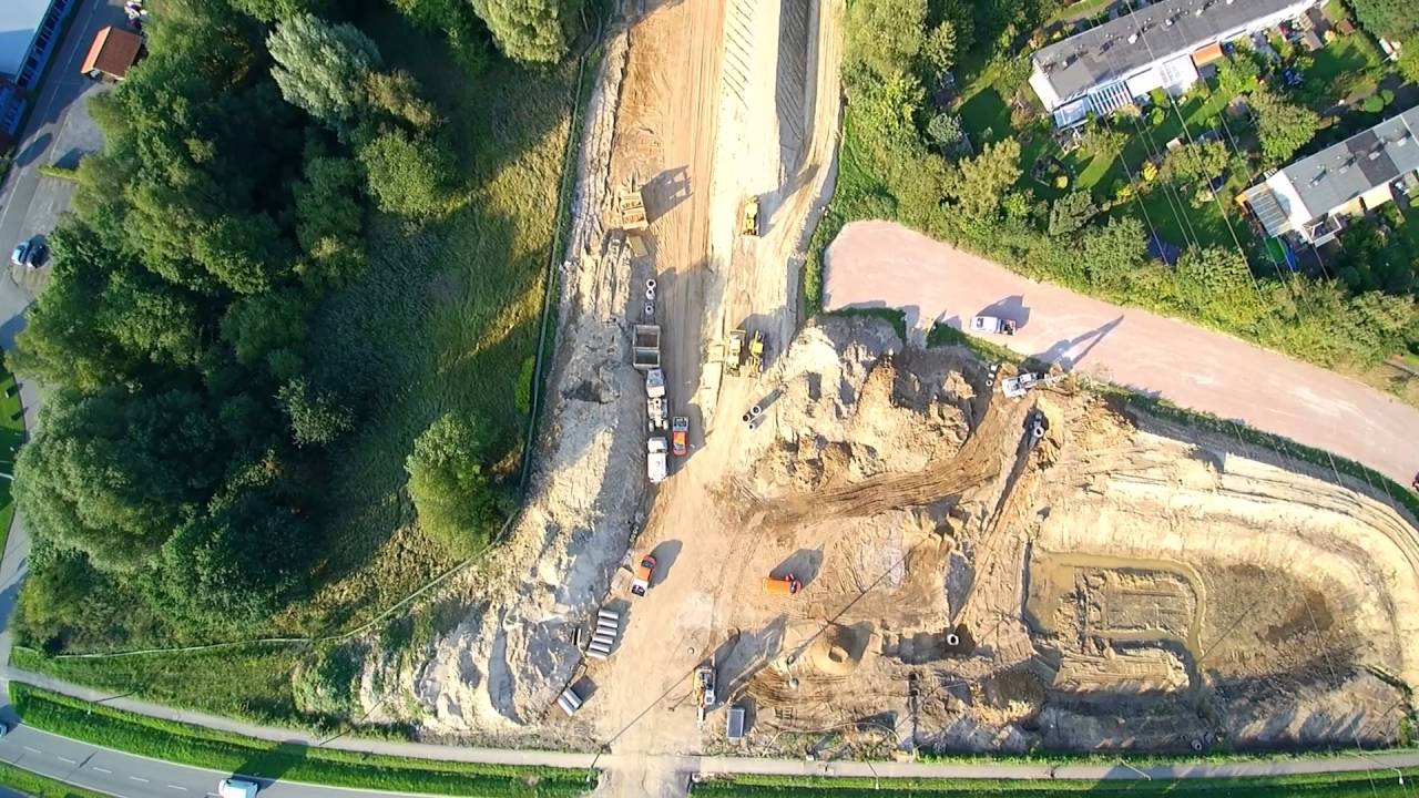 Drohnenflug über die Pinneberger Westumgehung 09.September 2016
