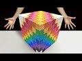 Asmr  diy how to make giant rainbow cube with 50 000 magnetic balls  satisfying