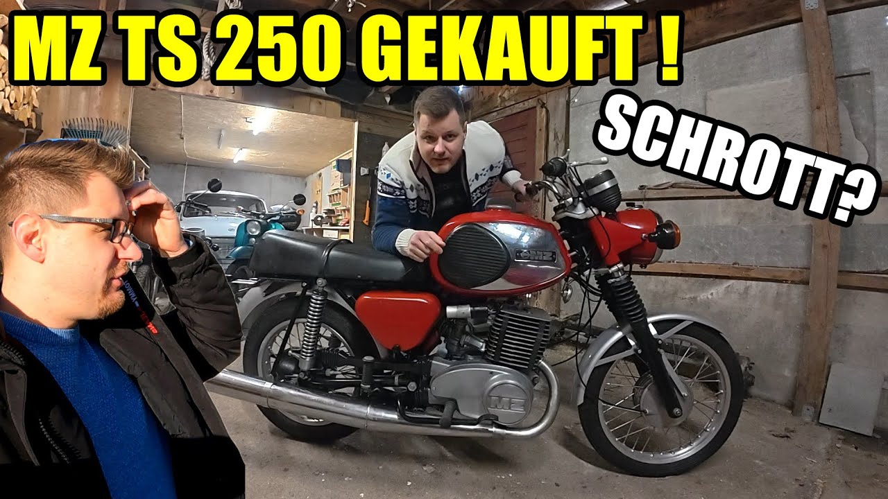 MZ TS 250 GEKAUFT! Wie kam es dazu? BESTANDSAUFNAHME! MOTORSOUND CHECK! Oder doch alles SCHROTT???