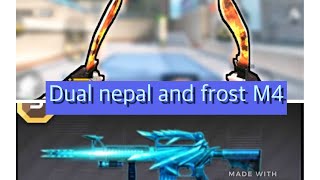 Crisis action #1 how to get dual Nepal and frost M4 in 30 diamonds and how strong are they