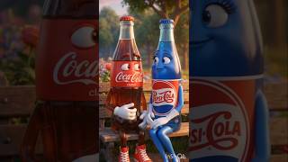 pepsi ne cocacola ko diya dhokha #shorts #ai #entertainment #love #lovestory