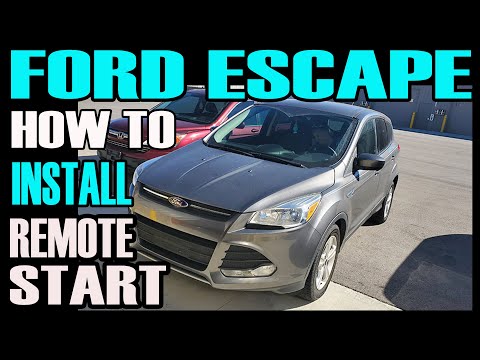 HOW TO INSTALL REMOTE START - FORD ESCAPE