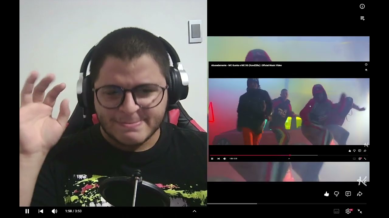 GOZ4EVER Reacciona a Abusadamente - MC Gustta X MC DG