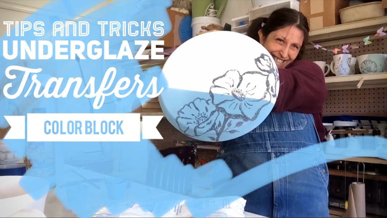 Tips and Tricks for Homemade Underglaze Transfers, Underglaze color ...