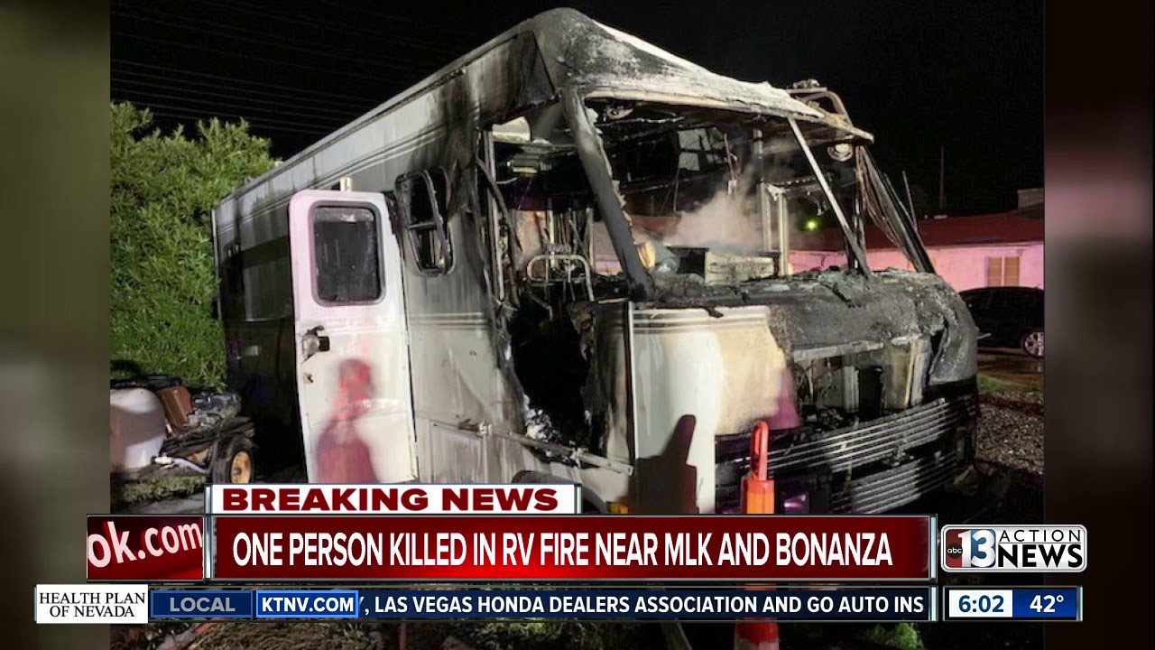 Fatal RV fire Friday morning - YouTube