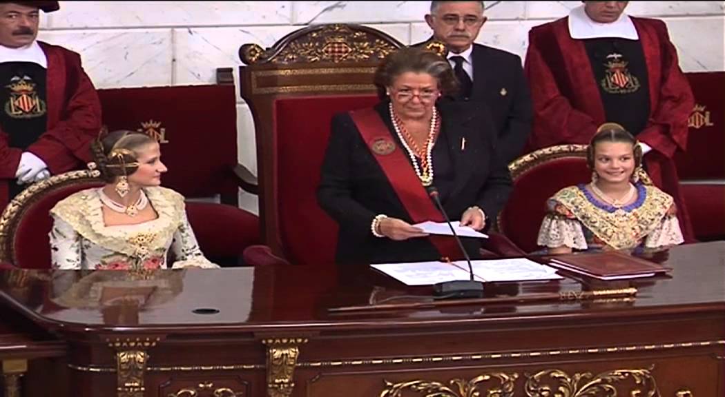 Proclamación Falleras Mayores de Valencia 2013