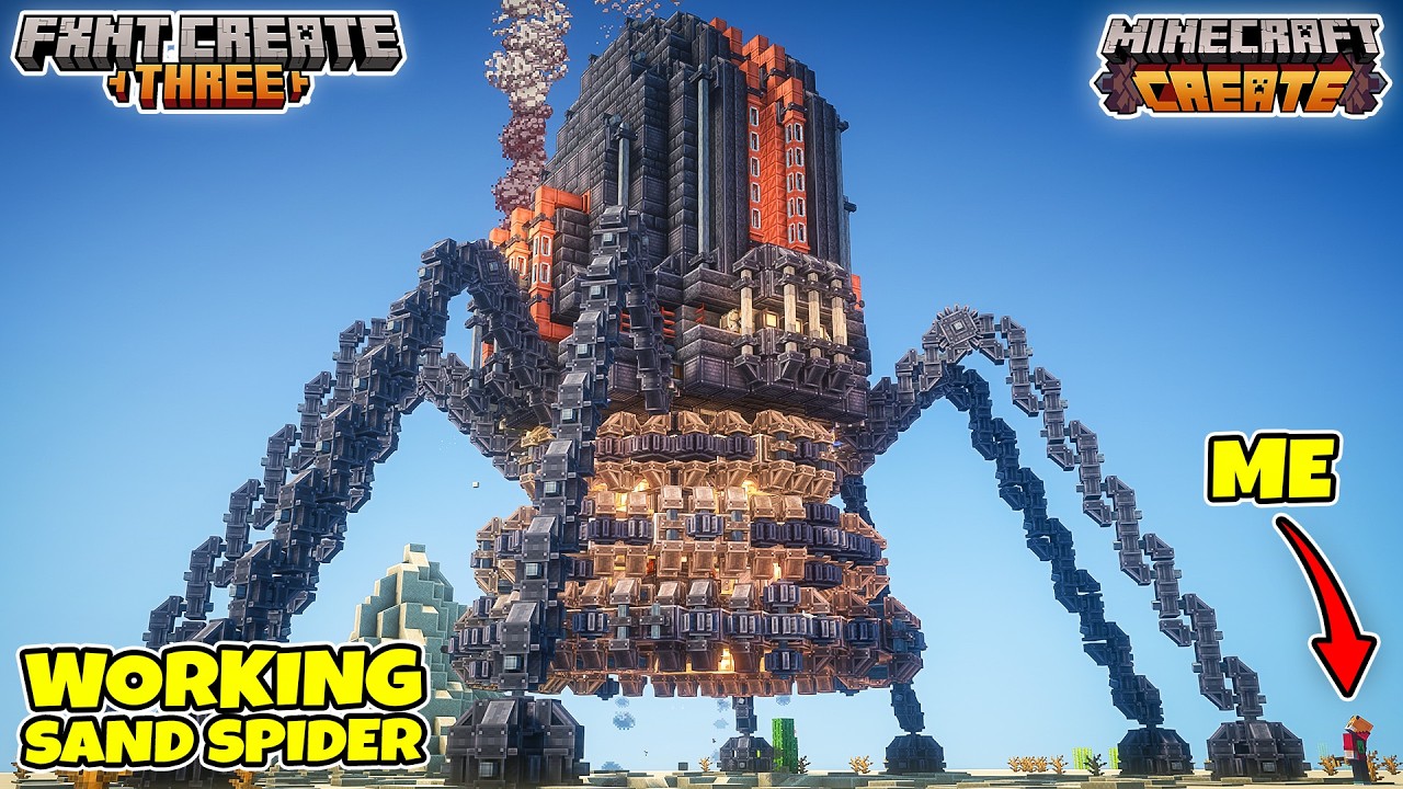 I Built a Giant Spider That Eats the Desert