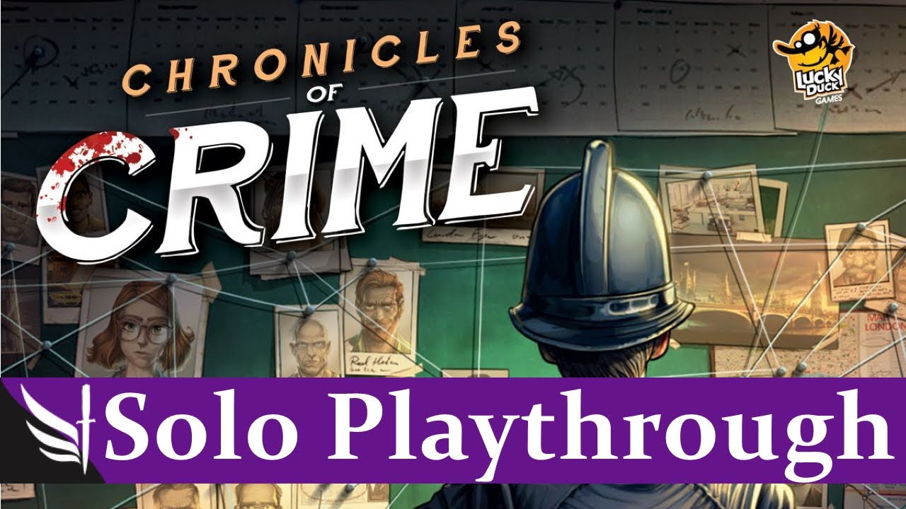 Chronicles of Crime Tutorial Playthrough (Tutorial Solution) - YouTube