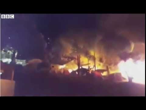 Massive Fire Ravages Camp Of Moria On Greek Island Of Lesbos (Allahu Akbar Edition)