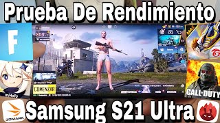 Samsung Galaxy S21 Ultra  Prueba De Rendimiento Y Juegos Actualizada Al 2024