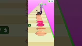 Lips 👄 Stack Run 3D Game Ever Played #games #shorts #viral #shortvideo #shortsfeed
