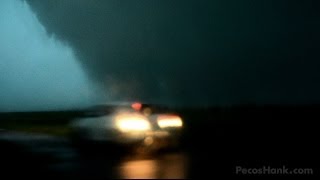 CHASER HIT BY TORNADO  Oklahoma Nightmare