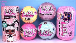 LOL SURPRISE HairGOALS DOLLS Under Wraps PETS Glam Glitter Series 1 3 4 5 Unboxed Unboxing