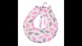 Almofada Amamentação Gota Rosa Nilobaby