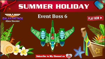 Galaxy Attack: Alien shooter | New Summer Holiday Event 2022 Boss 6 | By Apache Gamers