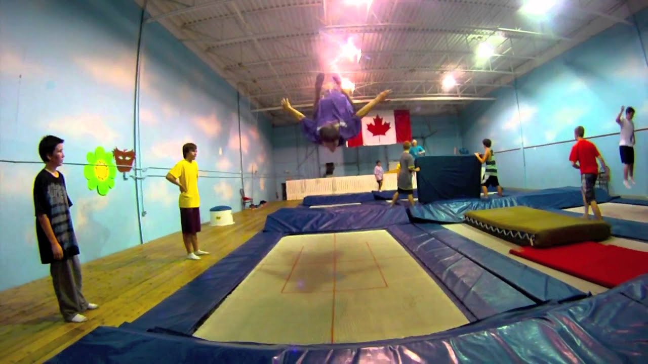 Airborne Trampoline "Week 4" 60fps YouTube