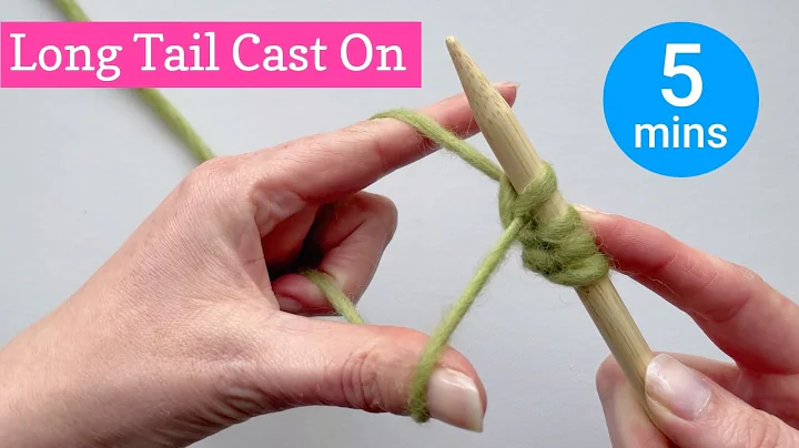 How to Knit the Long Tail Cast On for Beginners - The Best Cast On to Know