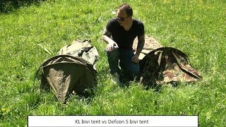 opwinding Structureel Afleiding KL bivi tent/ bag vs Defcon 5 bivi tent/bag. Preppers Nederland of voor  survival - YouTube