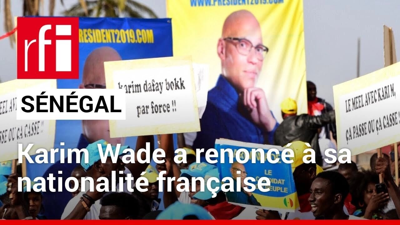 Présidentielle au Sénégal Karim Wade a