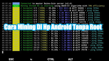 Mining Duinocoin di Android tanpa ribet
