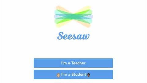 KIBS home learning Seesaw guide for parents