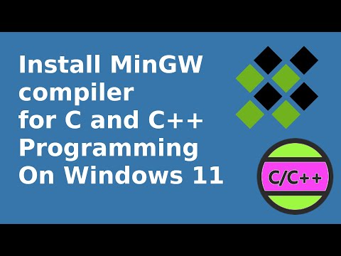 How to install MinGW Compiler for C and C++ Programming in Windows 11 |  MinGW | GCC | G++ Windows 11 - YouTube