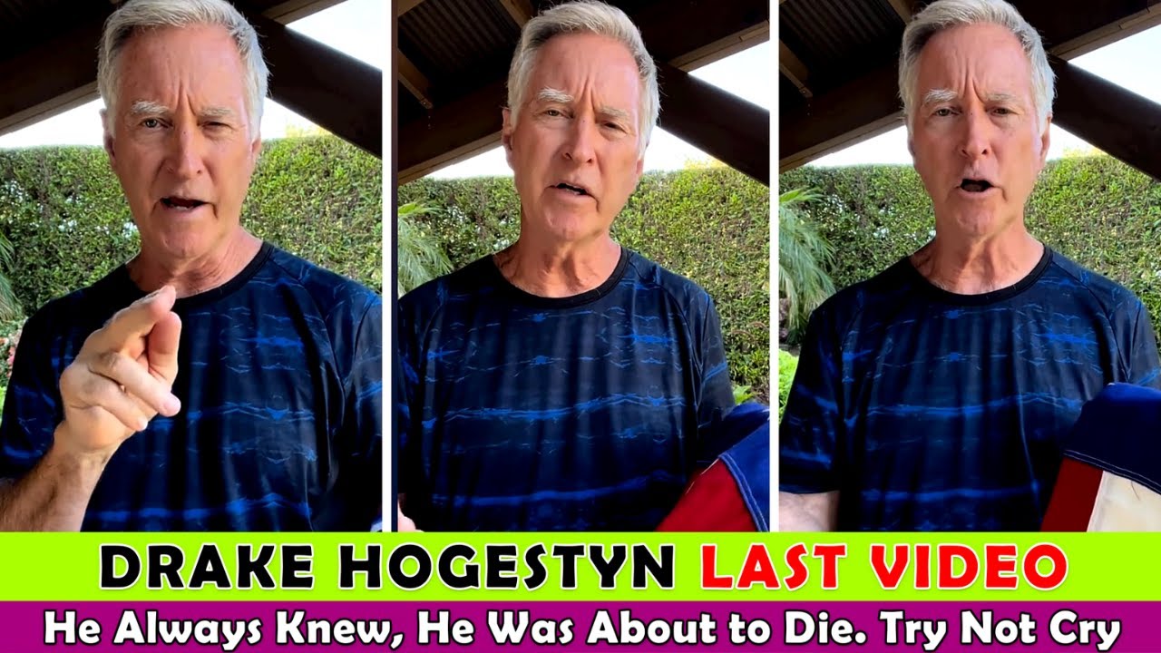 Drake Hogestyn Last Video Before He Died / Try Not To Cry