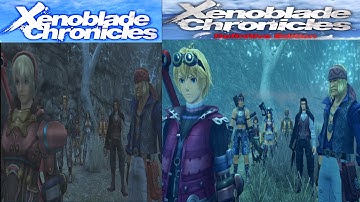 Xenoblade Chronicles: Original vs. Definitive Edition Comparison - Satorl Marsh