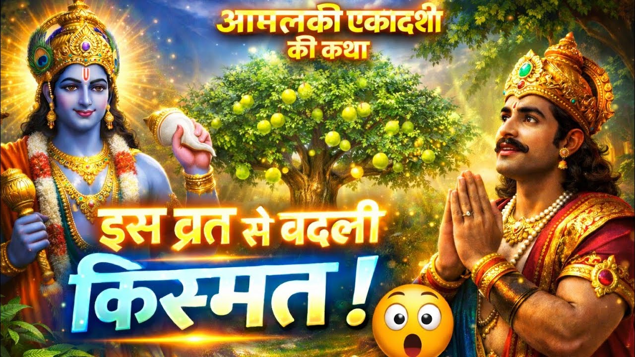 Ekadshi vrat katha! एकादशी व्रत कथा ! आमलकी एकादशी व्रत कथा ! Aamlaki ekadshi vart katha