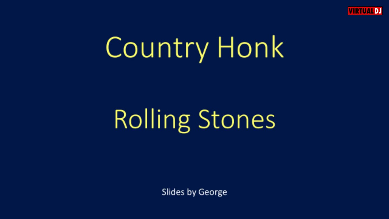 Rolling Stones Country Honk karaoke YouTube