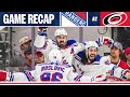 Game highlights  r2 g6 new york rangers at carolina hurricanes 51624