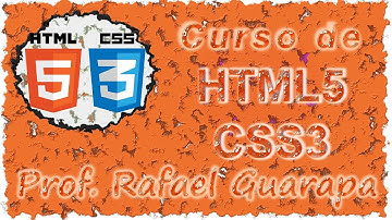 Curso de HTML5 e CSS3 - 01 - Como começar, estrutura do HTML5
