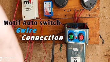 Motif Auto switch 6wire connection