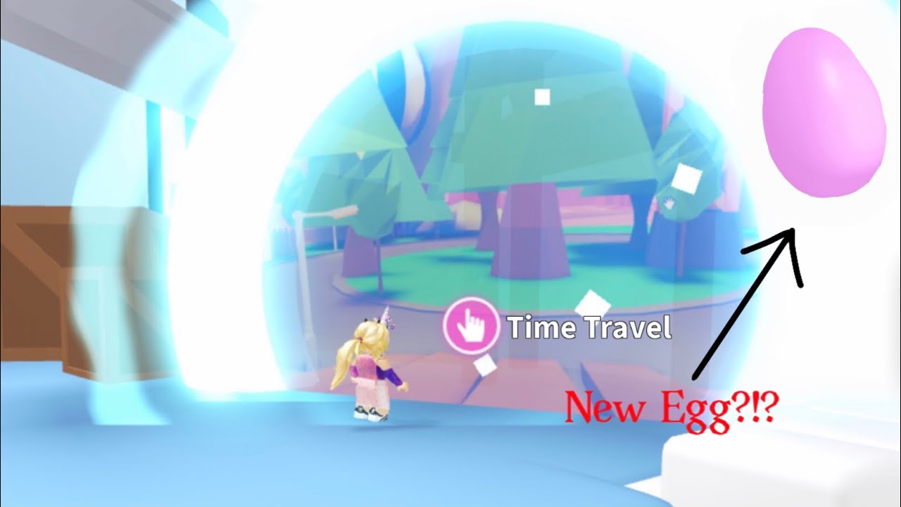 Time travel+New egg!?! Roblox-Adopt me! - YouTube
