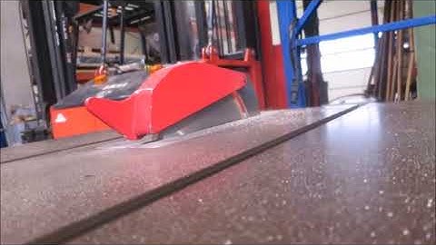 SCM Si 12E Sliding table saw