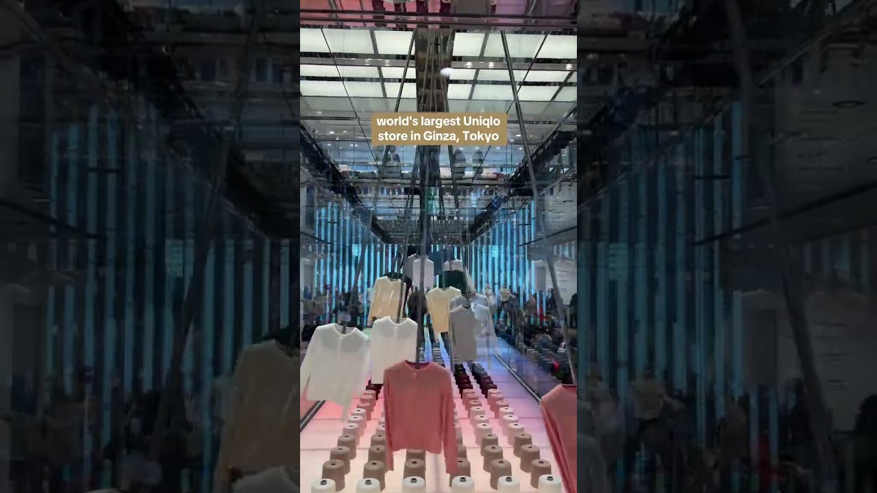 Uniqlo 12 Floor Store in Tokyo