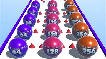 Ball Merge 2048 ! All Levels Gameplay Walkthrough Android, iOS