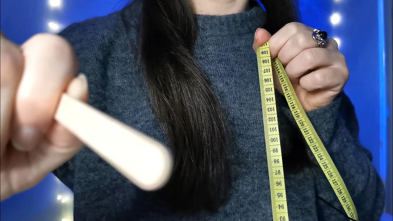 GREEK ASMR | Measuring Your Face 📏, Soft Spoken Personal Attention For Sleep 💤