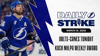 Lightning-Hurricanes Tonight, Erik Cernak To Return & Nikita Kucherov Named Player of the Week