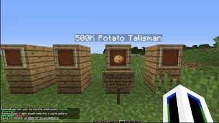 Spending 500K for a potato talisman lol