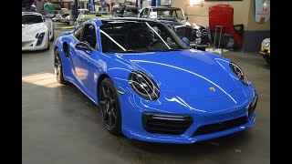 2019 Porsche 911 Turbo S Coupe - Paint to Sample Arrow Blue - Autosport Designs