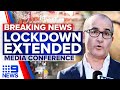 Melbourne lockdown extended by seven days | Coronavirus | 9 News Australia