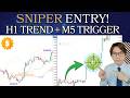 The "Sniper" Ichimoku Strategy: 1-Hour Chiko span breakout + 5-Minute Entry