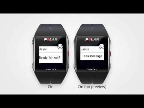 Smart Notifications with the Polar V800 and Polar M400