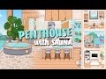 PENTHOUSE with SAUNA MANSION MAKEOVER | Toca Life World