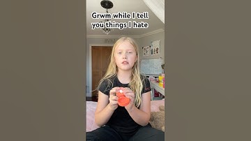 grwm while I tell you things I hate  #preppy #grwm #skincare #bubble #roleplay