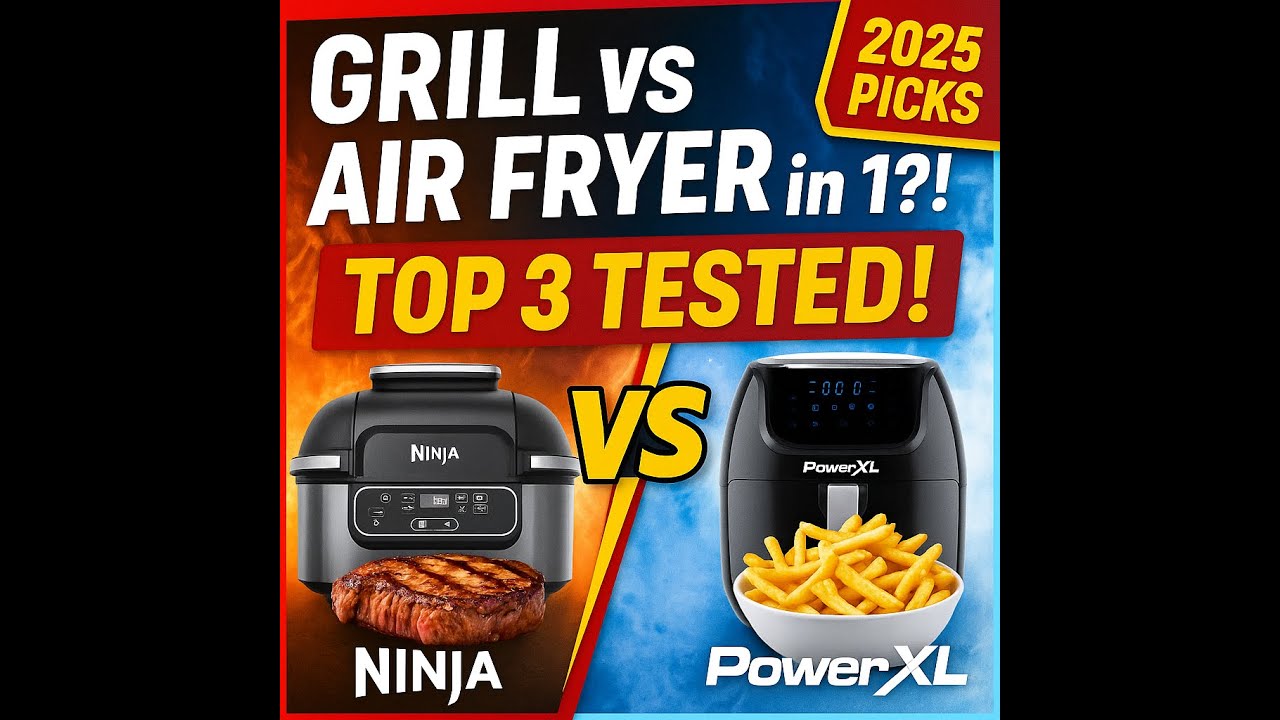 The Best Air Fryer Grill Combo That Does it ALL!